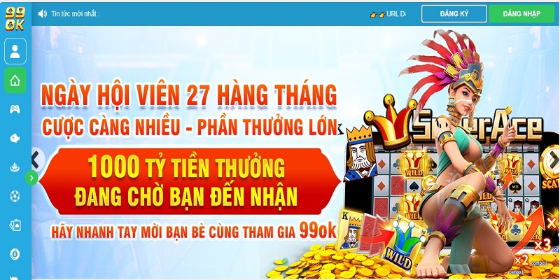 Khuyến Mãi 99OK | Ưu Đãi Không Thể Thiếu Dành Tặng Hội Viên 1 Lợi ích nhận được từ các sự kiện khuyến mãi đến từ nhà cái
