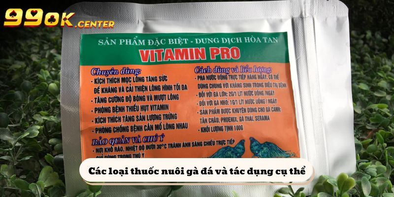 Các Loại Thuốc Nuôi Gà Đá - 99OK Review Cách Sử Dụng 5 Các loại thuốc nuôi gà đá và tác dụng cụ thể