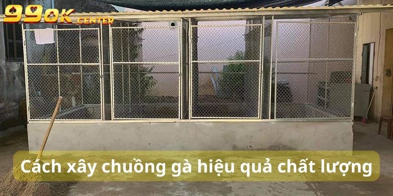 Hướng Dẫn Cách Làm Chuồng Gà Đơn Giản Tại Nhà 99OK 5 Một vài lưu ý giúp việc xây chuồng trở nên hiệu quả và chất lượng